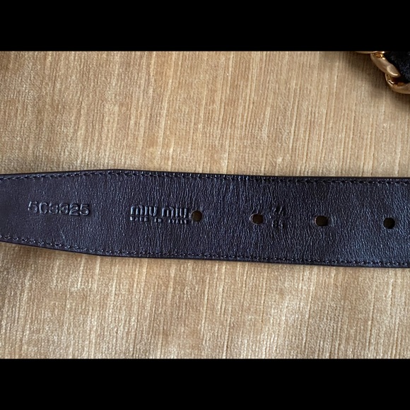 Miu Miu leather chain belt - Picture 9 of 9